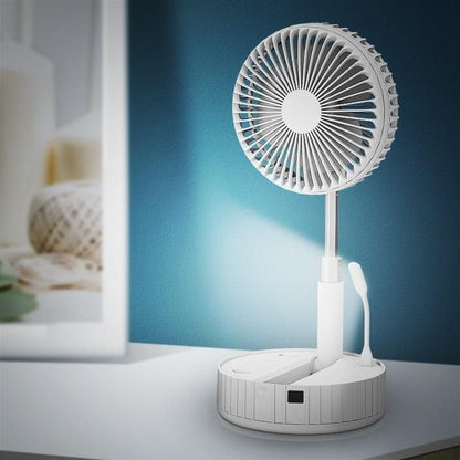 Powerful Rechargeable High Speed Table Desk Fan USB Type-C Fan, 3 Speed Battery
